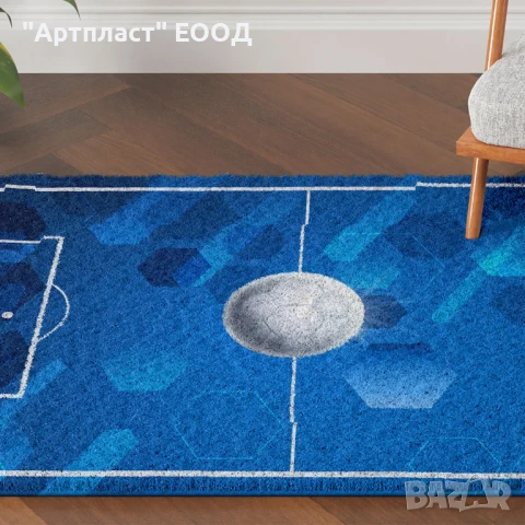 Детско Килимче ABSTRACT FOOTBALL, снимка 2 - Килими - 50895897