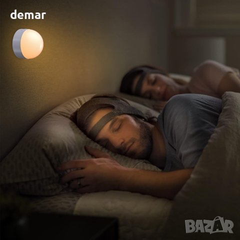 Мини нощна лампа Kintion, малка, но ярка - 2 броя, снимка 4 - Лед осветление - 42481322