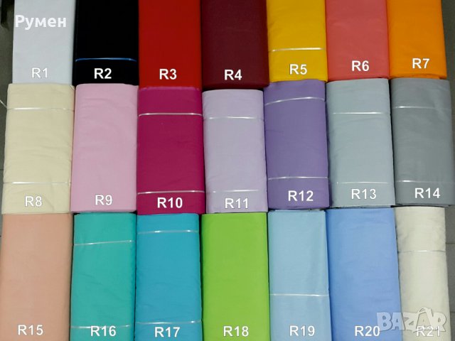 Платове за чаршафи 100% памук ,ранфорс ,хасе, тензух , бархет , американ, снимка 9 - Спално бельо - 32066904