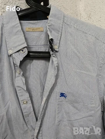 Burberry Brit Мъжка риза М, снимка 2 - Ризи - 55965747