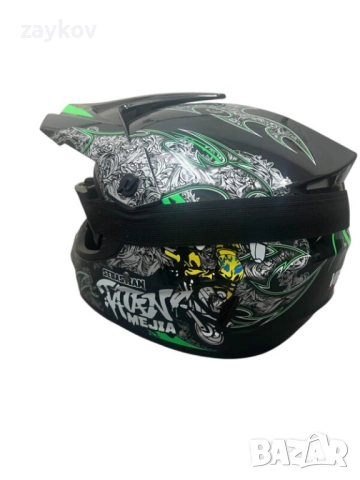 Кросова каска VIRTUE FM 218 SEBASTIAN XL, снимка 4 - Аксесоари и консумативи - 52510807