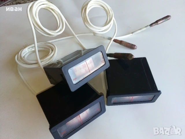 Термометри от + 40°C до - 40°C употребявани- изправни