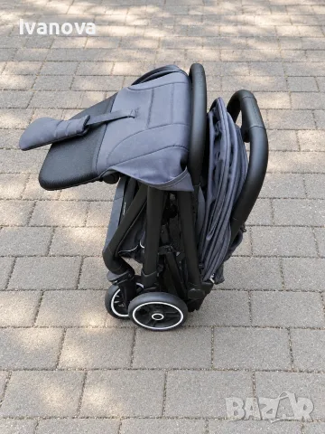 Лятна количка Cangaroo AIRWALK CABIN SIZE Grey , снимка 2 - Детски колички - 56237181