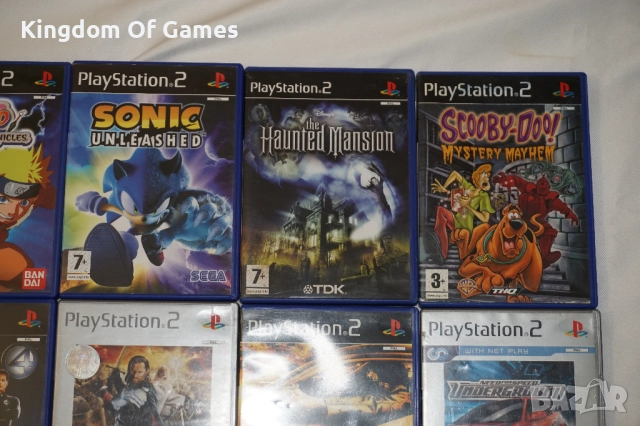 Игри за PS2 Crash Mutant/GTA San Andreas/Haunted Mansion/Naruto/Sonic/Harry Potter/Scooby-Doo/NBA 08, снимка 3 - Игри за PlayStation - 52594512