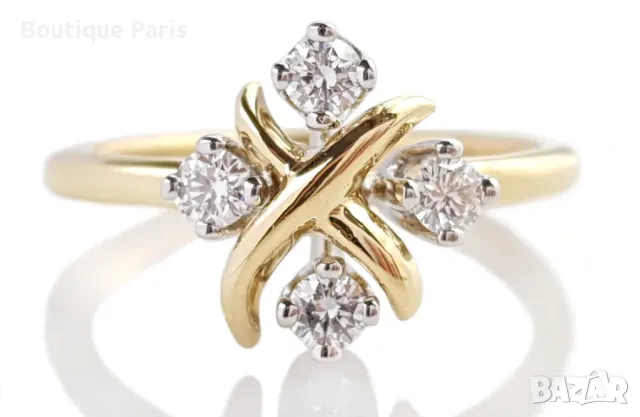 Tiffany & Co оригинален пръстен с диаманти, снимка 1
