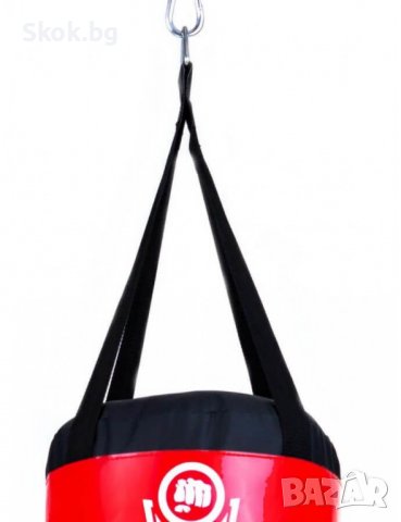 Боксова круша за деца и юноши - DBX Junior Red - 80x30 cm - 15 kg, снимка 2 - Бокс - 37976469