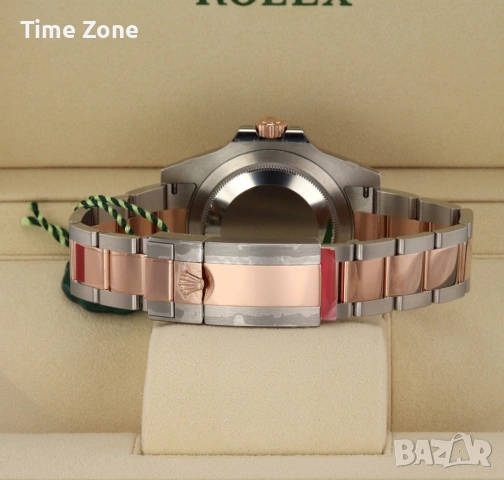 Rolex GMT-Master II 40mm 'Root Beer' Two-Tone Rose Gold Ceramic Automatic Различни Варианти, снимка 7 - Мъжки - 54060889