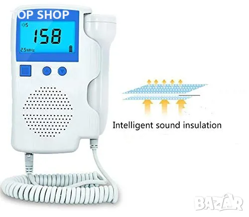 Фетален доплер Fetal Doppler Baby Zone, снимка 10 - Медицинска апаратура - 49157798