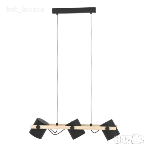 Eglo - Полилей на кабел 3xE27/60W/230V, снимка 5 - Полилеи - 53933971