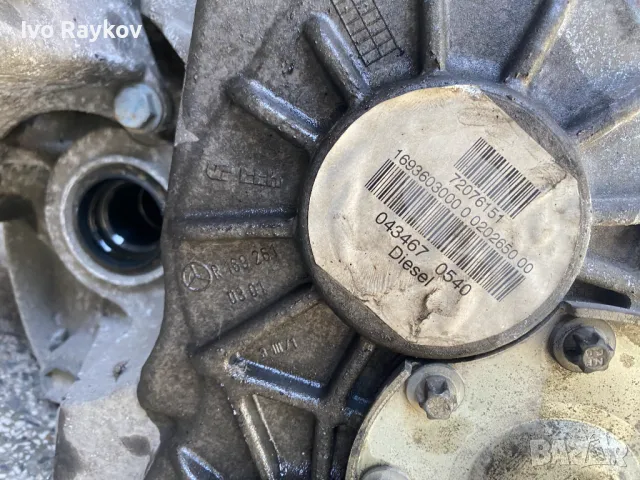 Скоростна кутия за Mercedes-Benz B W245 , 6 скорости,ръчна , снимка 4 - Части - 49225993