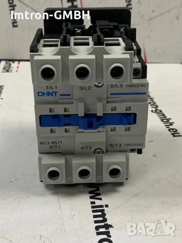 Трифазен контактор CHINT NC1-95 380V / 110A / 45 kW, снимка 8 - Друга електроника - 48064288