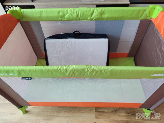 Бебешка кошара + матрак, снимка 6 - Кошарки - 51476984