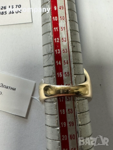 Златен пръстен 8.48гр., снимка 8 - Пръстени - 52836178