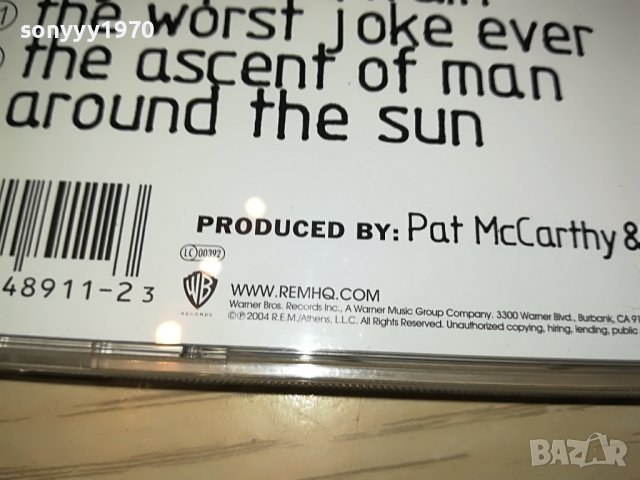 R.E.M. ORIGINAL CD 2403230900, снимка 10 - CD дискове - 40116553