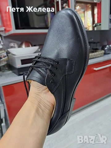 Норвежки мъжки обувки KASTINGER STAPA( естествена кожа)-N43, снимка 5 - Официални обувки - 53141198