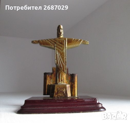 Рио де Жанейро, Христос, моливник, снимка 1 - Статуетки - 37587870