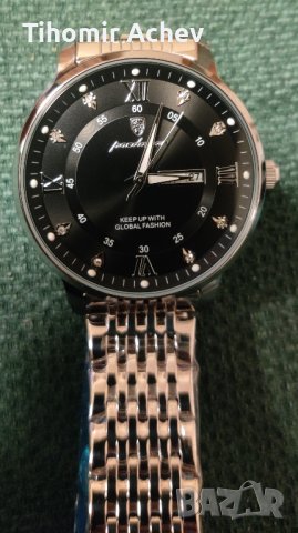 Нов ръчен часовник кварцов ден дата водоустойчив, снимка 5 - Мъжки - 44499373