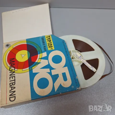 Магнетофонна ролка с лента ORWO TYP120 540m, снимка 6 - Аудио касети - 49712199