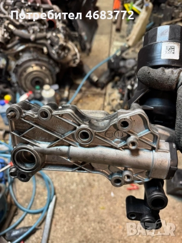 Плочка или основа за захващане на масленият охладител на Mercedes 2.2Cdi само за 100лв. A6511801310, снимка 4 - Части - 52805293