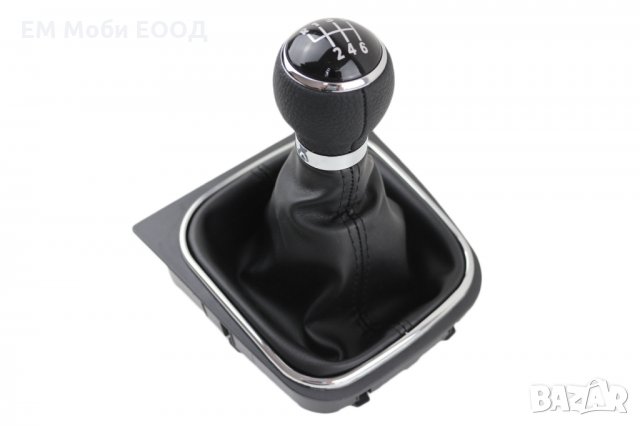 Топка за скоростен лост с Маншон за VW GOLF 5 V 6 VI EOS JETTA с 5 и 6ск., снимка 3 - Аксесоари и консумативи - 34290446