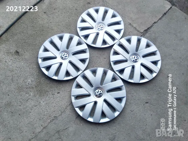 4 броя Оригинални тасове за VW POLO 15, снимка 3 - Аксесоари и консумативи - 49774621