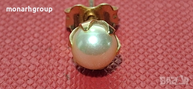 Златна обеца 18к