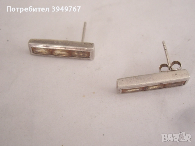 Стари сребърни обеци.