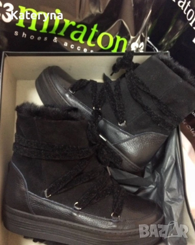 кожени ботуши, снимка 2 - Дамски ботуши - 54058825