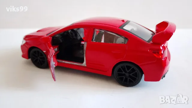 Subaru WRX STI 2017 Maisto - Мащаб 1:40 , снимка 4 - Колекции - 53283353