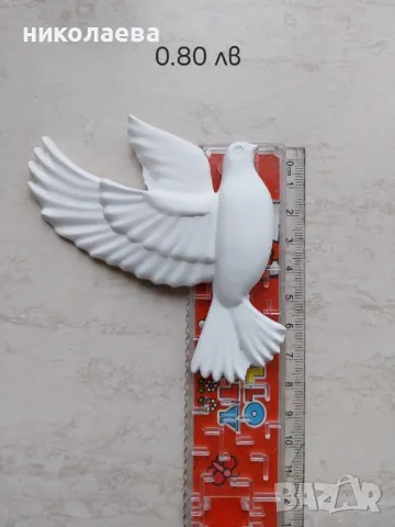 Фигурки от снежнобяла керамична смес , снимка 4 - Декорация за дома - 49430888