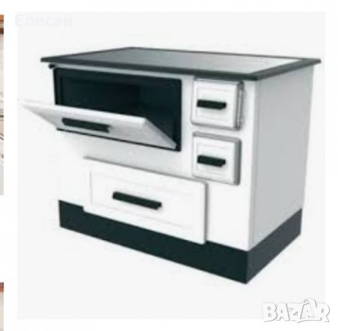 Сръбска готварска печка Alfa 55 Alfaplam, снимка 2 - Отоплителни печки - 35335071