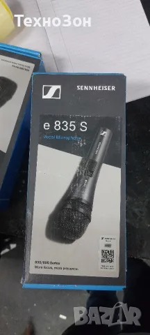 Вокален микрофон: Sennheiser E835 S, снимка 4 - Микрофони - 56460374