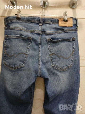 Jack & Jones размер 176 см./16 г. - дънки за тийнеджър/мъж, снимка 8 - Дънки - 54142900