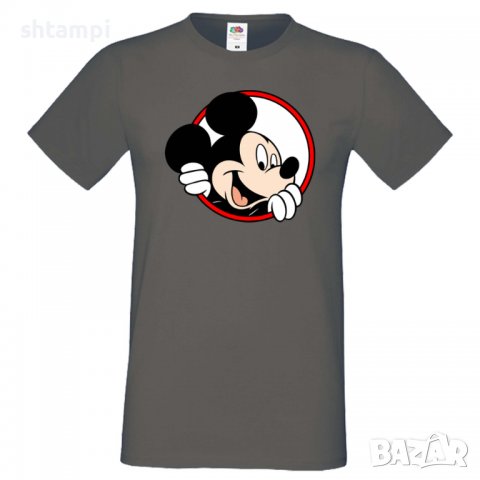 Мъжка тениска _Set for Couples Mickey 2 Подарък,Изненада,Рожден ден, снимка 4 - Тениски - 36578928