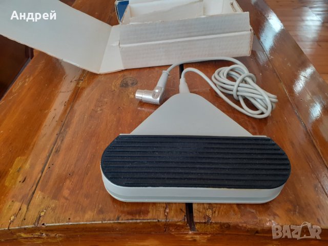 Стар педал за Гласова машина,контролен педал Philips, снимка 3 - Други ценни предмети - 31320449