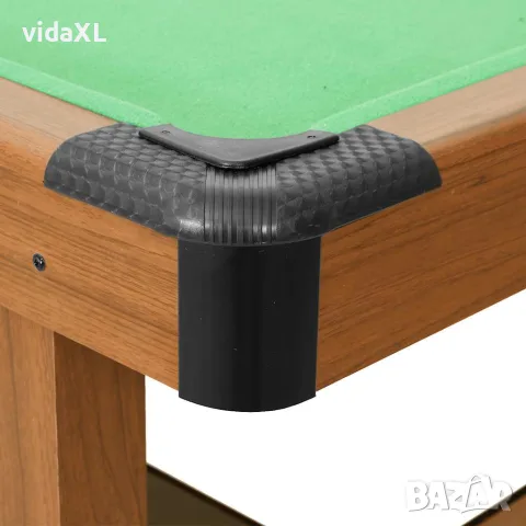 vidaXL Билярдна маса, 4 фута, 122x61x76 см, кафява, снимка 5 - Дартс - 56148389