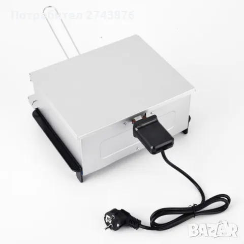  ПАРТИ ГРИЛ Elekom ЕК-18-800W, снимка 3 - Скари - 48463651