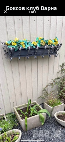 Продавам стойки за цветя от ковано желязо. Много стари, снимка 2 - Други ценни предмети - 50773898