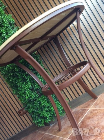 Маса подходяща за кафенце или хапване на тераса, в градина;) , снимка 2 - Маси - 51883580