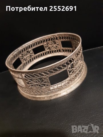 Метален съд -ФИЛИГРАН , снимка 3 - Антикварни и старинни предмети - 29361113