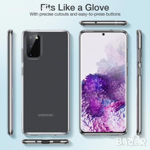 Samsung Galaxy S20 / Ultra / S10 / Note 10 Lite / Плътен прозрачен мек кейс калъф гръб, снимка 2 - Калъфи, кейсове - 28765295