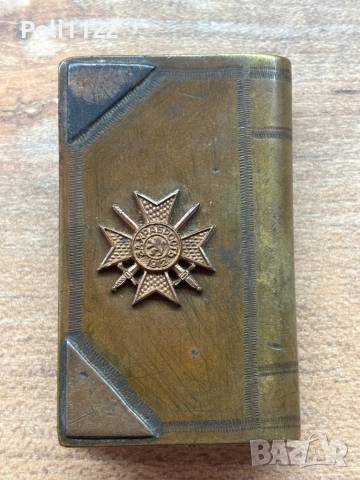 Стара запалка-Царство България, снимка 2 - Антикварни и старинни предмети - 52250223