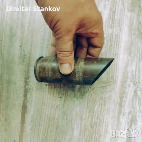 Ваза от стара военна  гюлза , снимка 9 - Антикварни и старинни предмети - 56434677