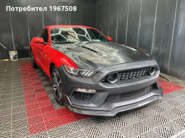 Тунинг преден капак GT500KR версия за Форд Мустанг 2015- 2016 2017, снимка 4 - Части - 47398556