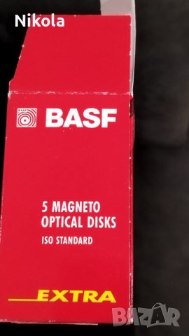 BASF магнитно оптични дискове MO - R/W 4бр 230mb, снимка 11 - Външни хард дискове - 42057216