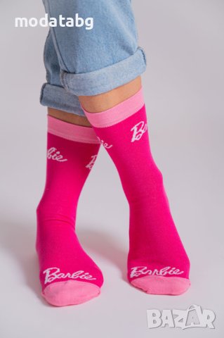 Чорапи Барби класически модел , снимка 2 - Дамски чорапи - 42887640