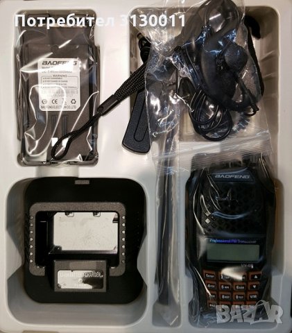 Нова модел 2020 Baofeng 6R 8w модел 2020 двубандова DTMF, CTCSS, DCS 136-174 400-520 От вносител, 57, снимка 4 - Аудиосистеми - 35046442