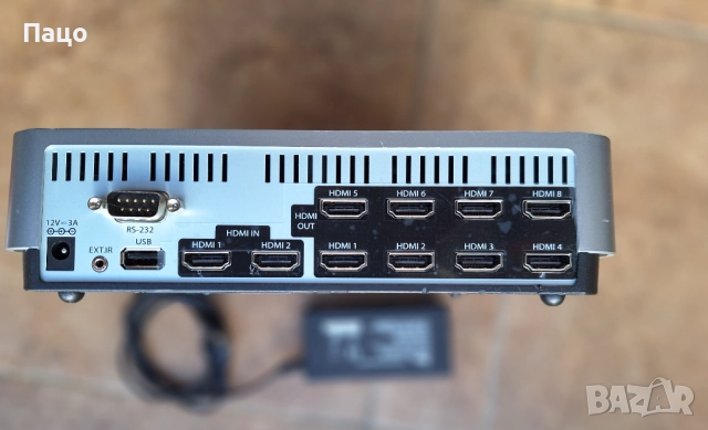 HDMI SPLITTER HVS 5208, снимка 6 - Стойки, 3D очила, аксесоари - 52841429