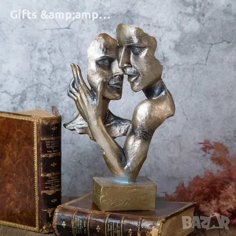 Настолна декорация Влюбени - от полирезин, снимка 1