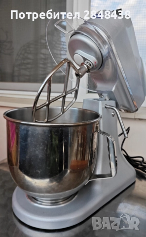 Планетарен миксер Maxima MPM7 - 6,5L, снимка 5 - Миксери - 52575262